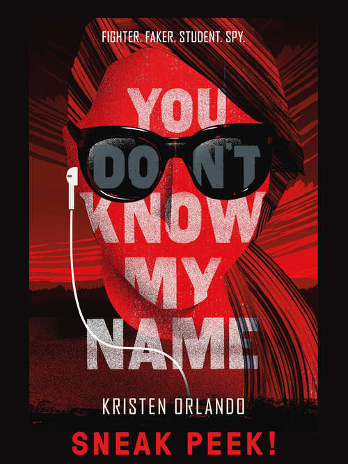 Book cover of YOU DON'T KNOW MY NAME Chapter Sampler