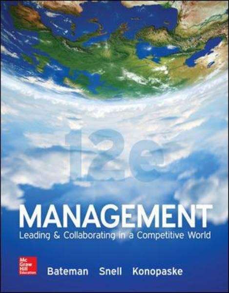 Management: Leading And Collaborating In A Competitive World