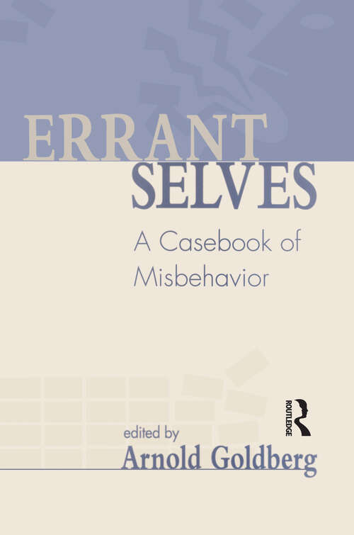 Book cover of Errant Selves: A Casebook of Misbehavior