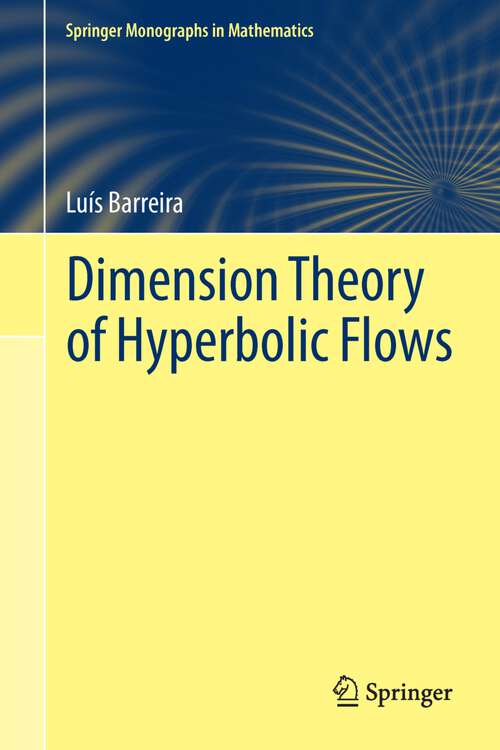 Book cover of Dimension Theory of Hyperbolic Flows