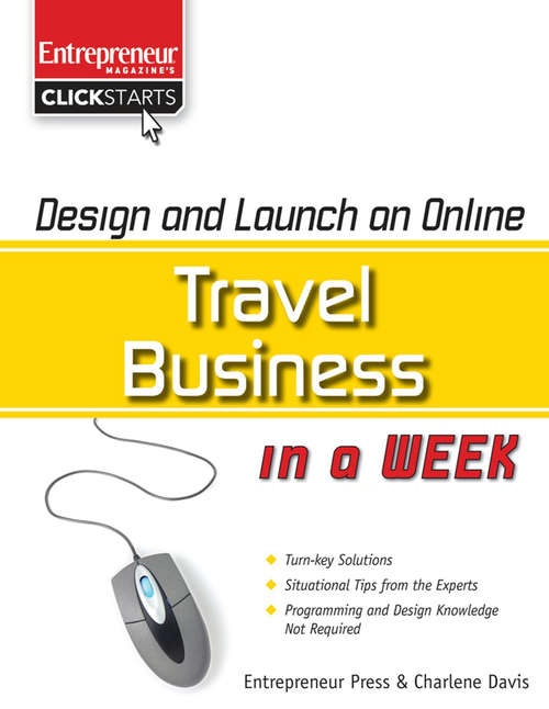 Book cover of Design and Launch an Online Travel Business in a Week