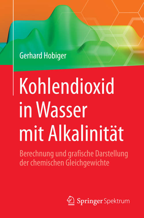 Book cover of Kohlendioxid in Wasser mit Alkalinität