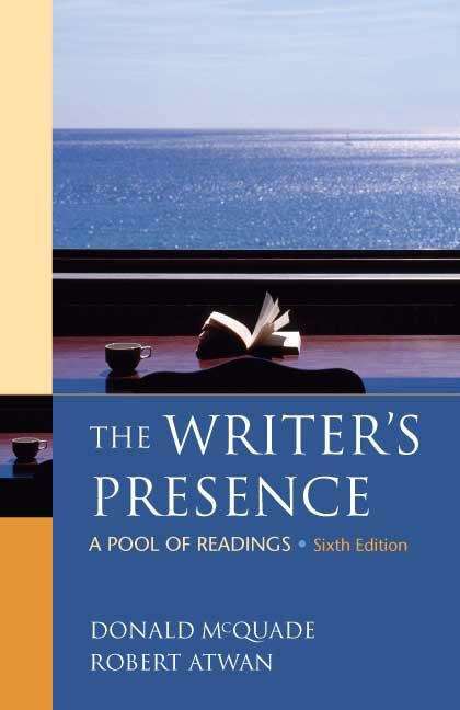 Book cover of The Writer's Presence: A Pool of Readings