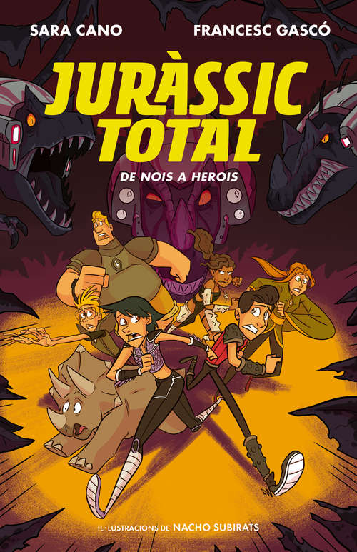 Book cover of De nois a herois (Sèrie Juràssic Total: Volumen 3)