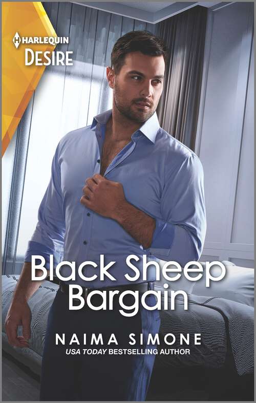 Book cover of Black Sheep Bargain: A fake relationship romance (Original) (Billionaires of Boston #4)
