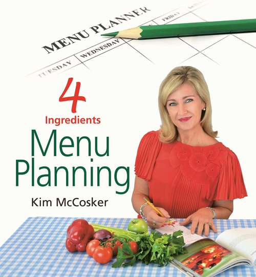 Book cover of 4 Ingredients Menu Planning