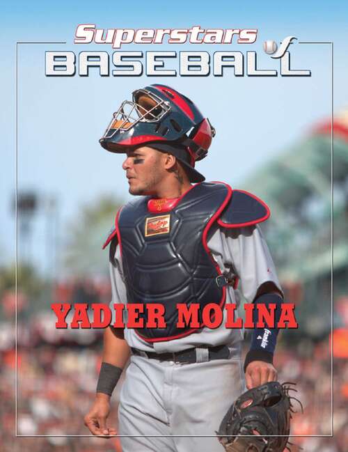 Book cover of Yadier Molina (Superstars of Baseball)