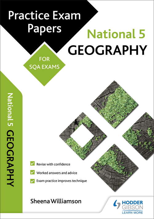 Book cover of National 5 Geography: Practice Papers for SQA Exams