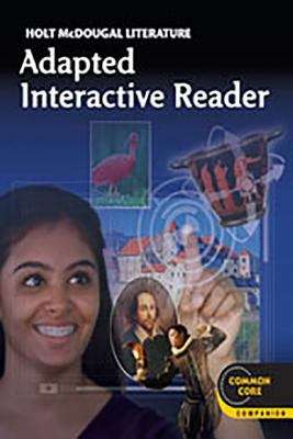 Book cover of Holt McDougal Literature: Adapted Interactive Reader (Grade #9)