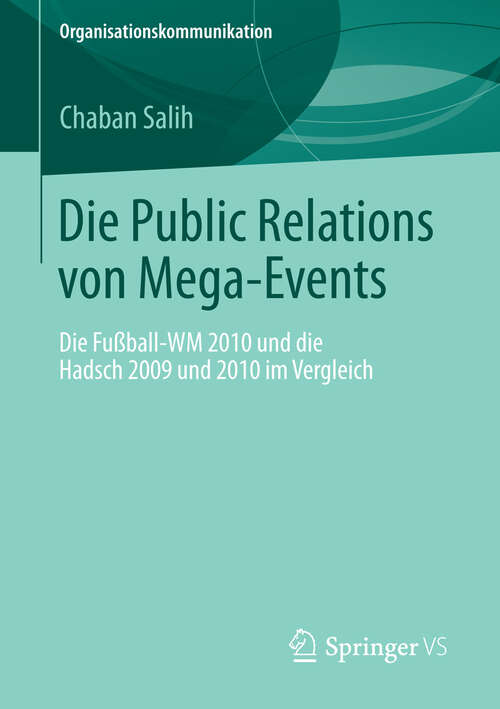 Book cover of Die Public Relations von Mega-Events