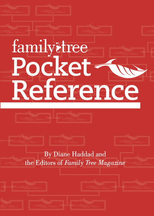 Book cover of Family Tree Pocket Reference (2)