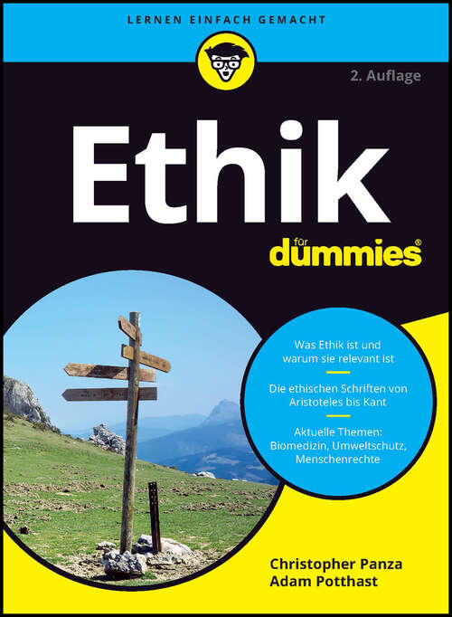 Book cover of Ethik für Dummies (2. Auflage) (Für Dummies)