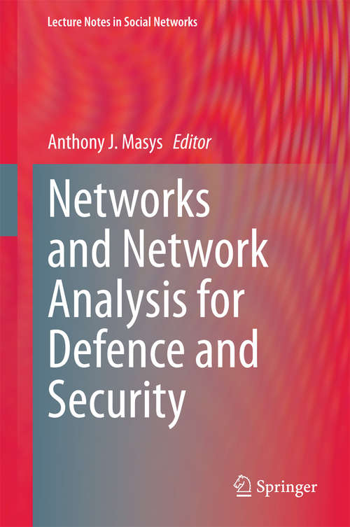 Book cover of Networks and Network Analysis for Defence and Security