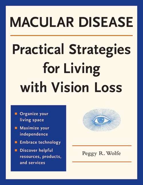Book cover of Macular Disease: Practical Strategies for Living with Vision Loss