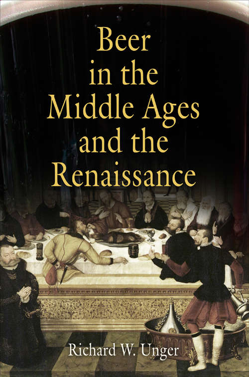 Book cover of Beer in the Middle Ages and the Renaissance