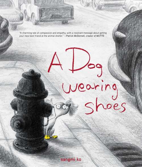 Book cover of A Dog Wearing Shoes