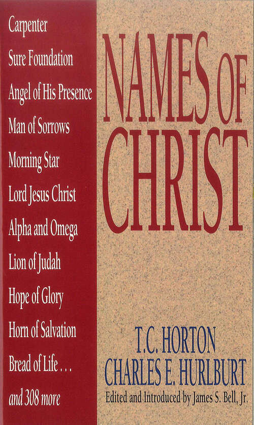 Book cover of Names Of Christ (Names of... Series)