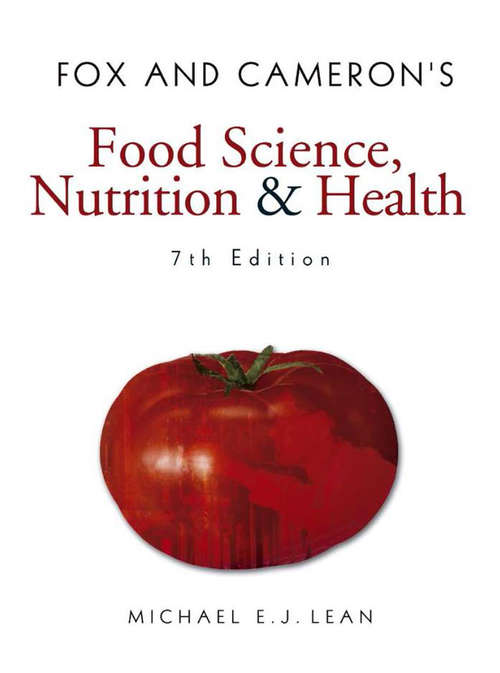 Book cover of Fox and Cameron's Food Science, Nutrition & Health