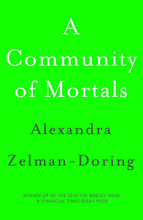 Book cover of A Community of Mortals