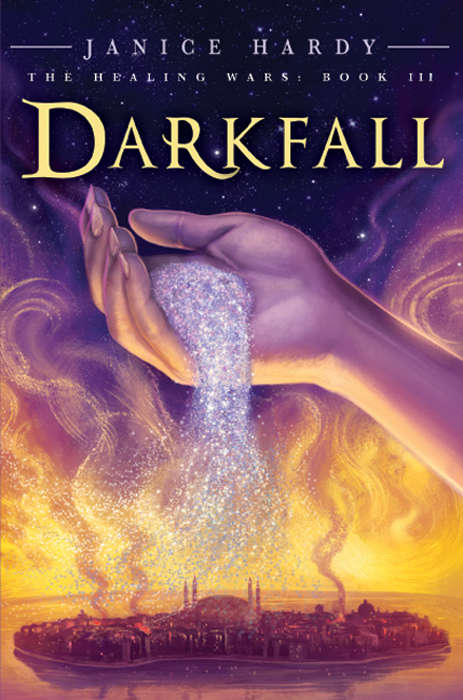 Book cover of The Healing Wars: Darkfall