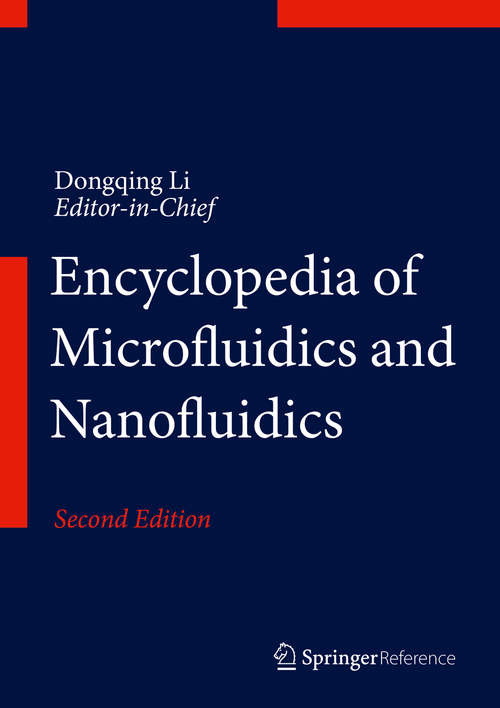Book cover of Encyclopedia of Microfluidics and Nanofluidics