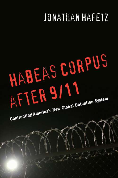 Book cover of Habeas Corpus after 9/11