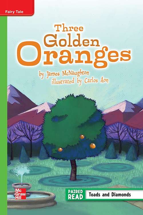Book cover of Three Golden Oranges [Beyond Level, Grade 5]