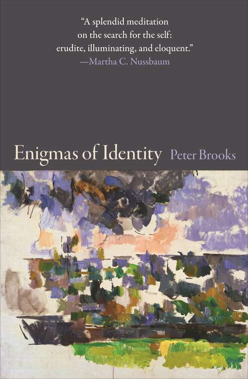 Book cover of Enigmas of Identity