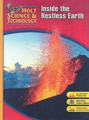 Book cover of Holt Science and Technology: Inside the Restless Earth