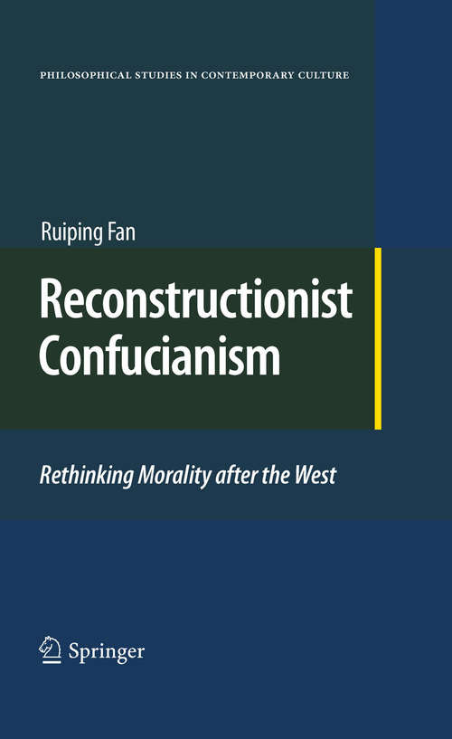 Book cover of Reconstructionist Confucianism