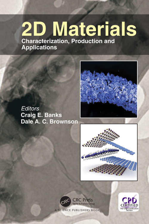 Book cover of 2D Materials: Characterization, Production and Applications