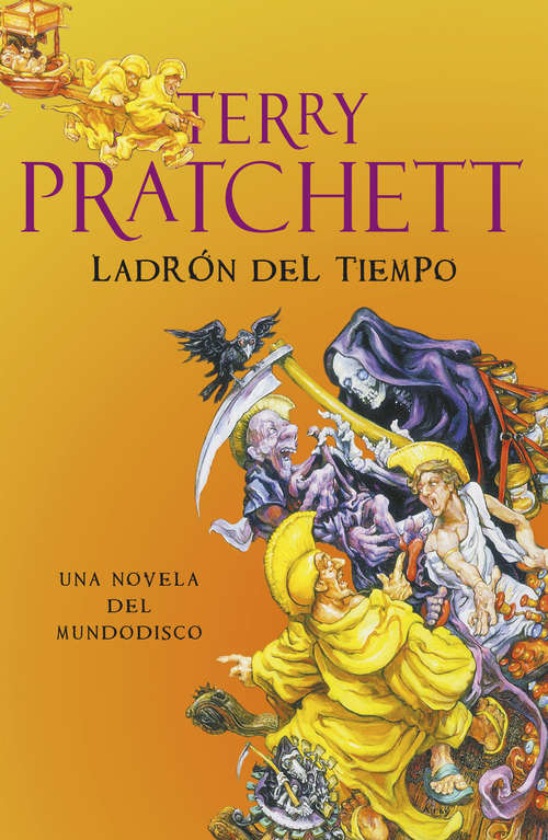 Book cover of Ladrón del tiempo (Mundodisco #26)