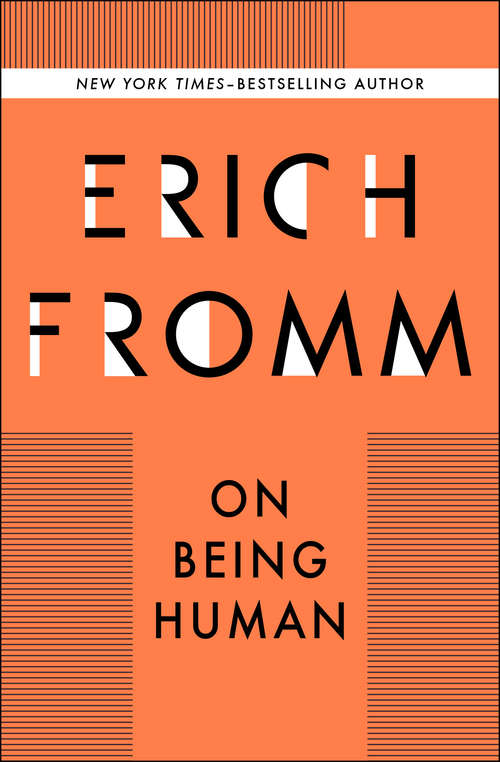 Book cover of On Being Human