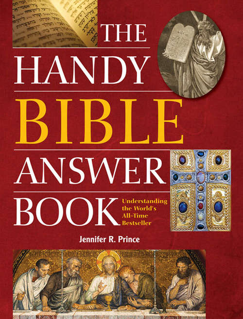 Book cover of The Handy Bible Answer Book