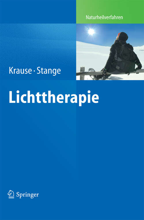 Book cover of Lichttherapie