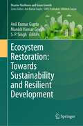 Ecosystem Restoration: Towards Sustainability and Resilient Development (Disaster Resilience and Green Growth)