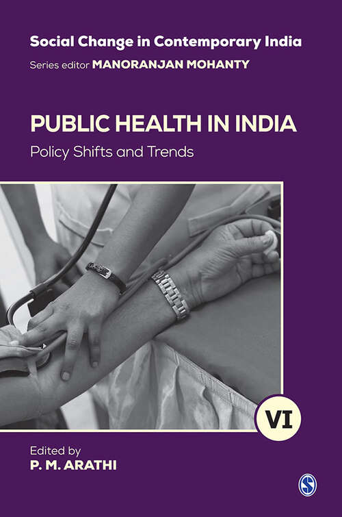 Book cover of Public Health in India: Policy Shifts and Trends (Social Change in Contemporary India)