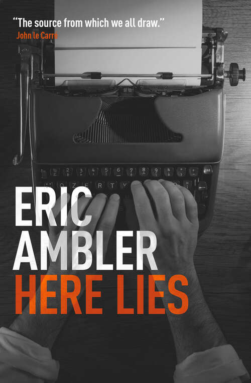 Book cover of Here Lies: An Autobiography