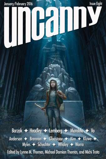 Book cover of Uncanny Magazine Issue Eight