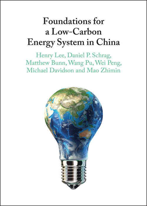 Foundations for a Low-Carbon Energy System in China