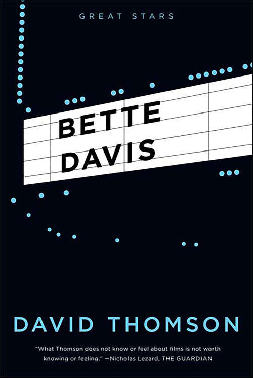 Book cover of Bette Davis (Great Stars)