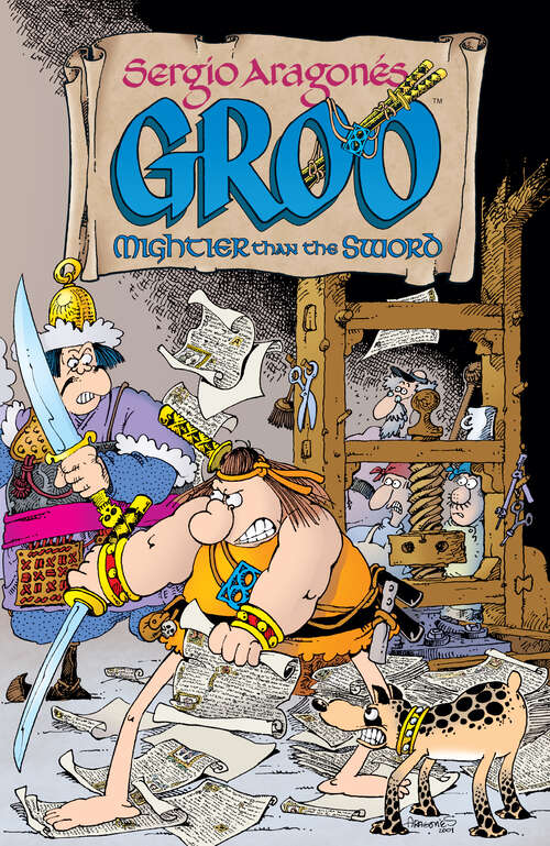 Book cover of Sergio Aragones' Groo: Mightier than the Sword