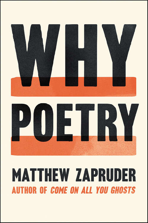 Book cover of Why Poetry