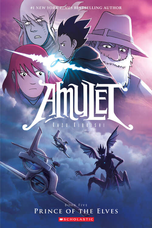 Book cover of Prince of the Elves: A Graphic Novel (Amulet #5)