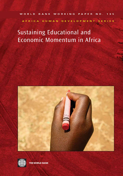 Book cover of Sustaining Educational and Economic Momentum in Africa