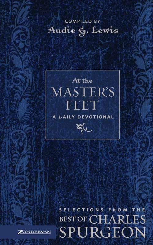 Book cover of At the Master's Feet: A Daily Devotional