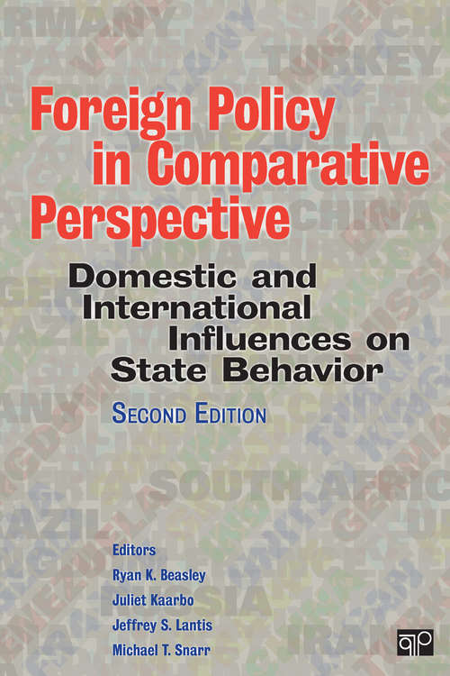 Book cover of Foreign Policy in Comparative Perspective: Domestic and International Influences on State Behavior
