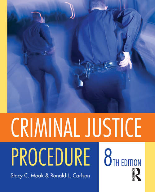 Book cover of Criminal Justice Procedure (8th Edition)