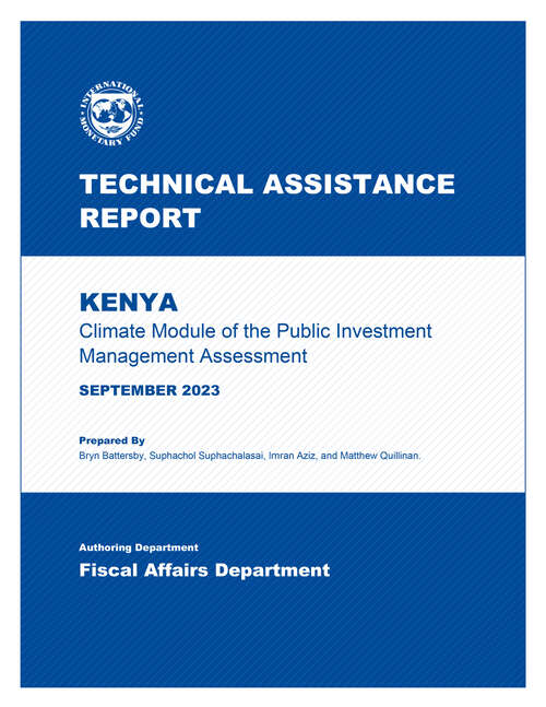 Book cover of Republic of Kosovo: Public Investment Management Assessment Update And Climate Pima (Technical Assistance Reports)