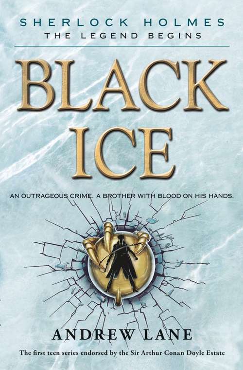Book cover of Black Ice (Young Sherlock #3)